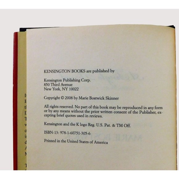 A Single Thread by Marie Bostwick 2008 Quilting Connecticut Hardcover Jacket - Picture 5 of 5